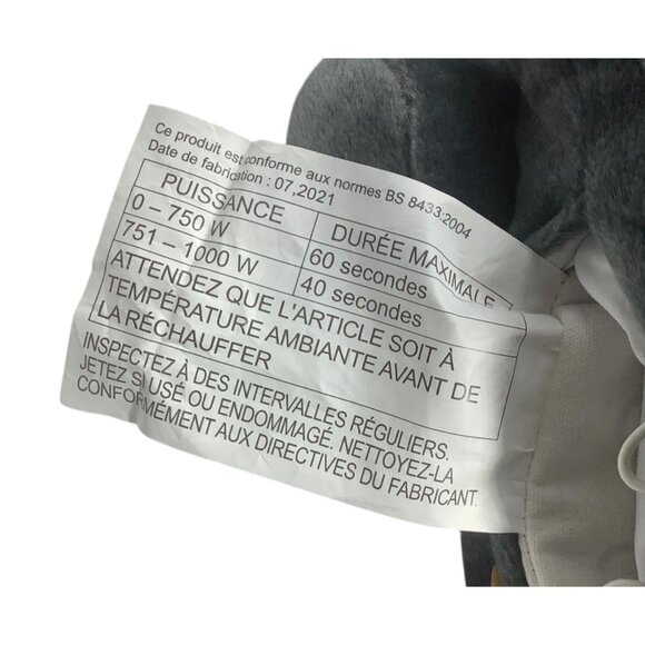 Little Toasties Triceratops Plush Microwaveable Heating Stuffed Toy Relaxation - Picture 3 of 6